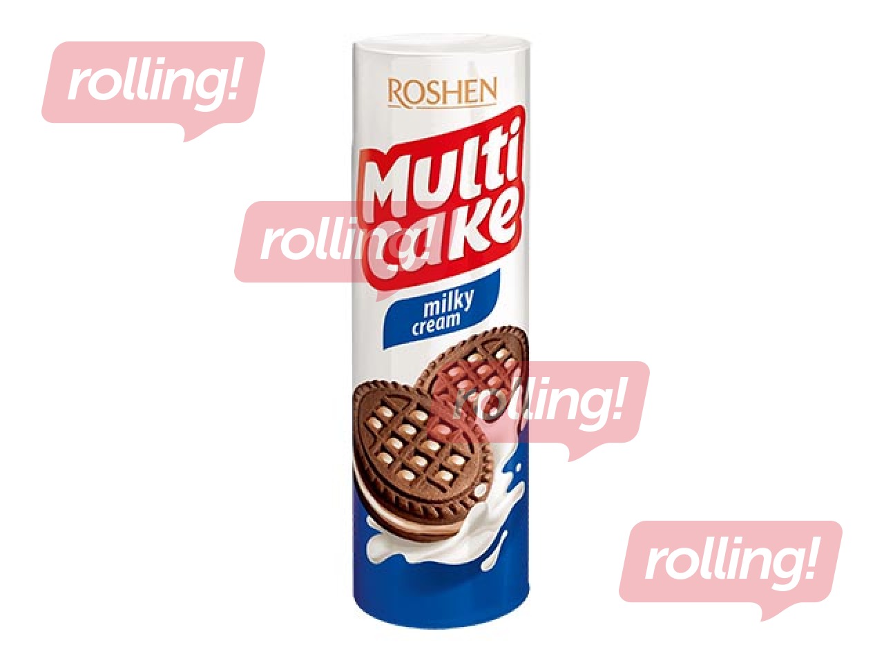 Cepumi Multicake ar piena krēma pildījumu, 180g