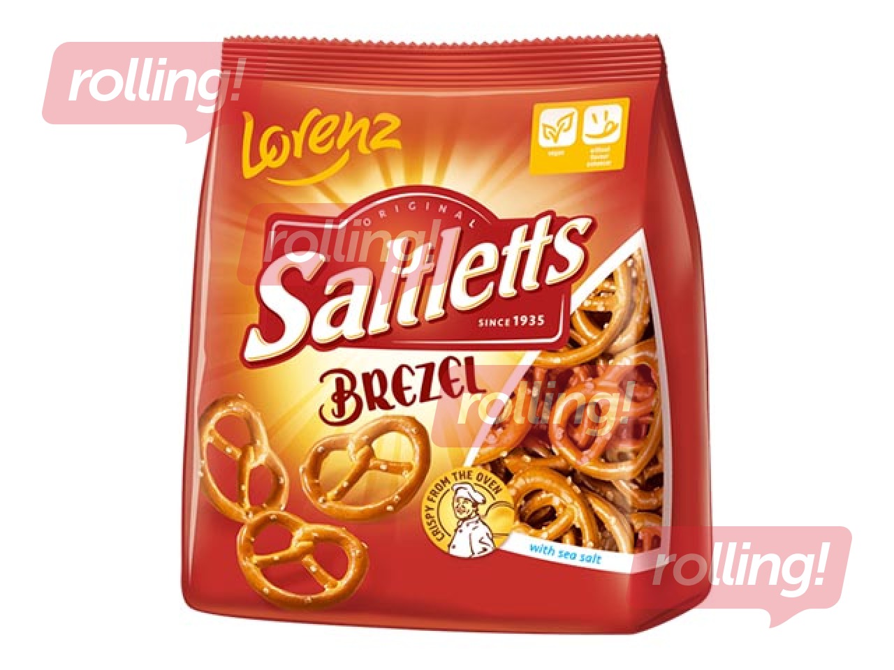 Cookies salty pretzels Lorenz Saltletts, 150 g
