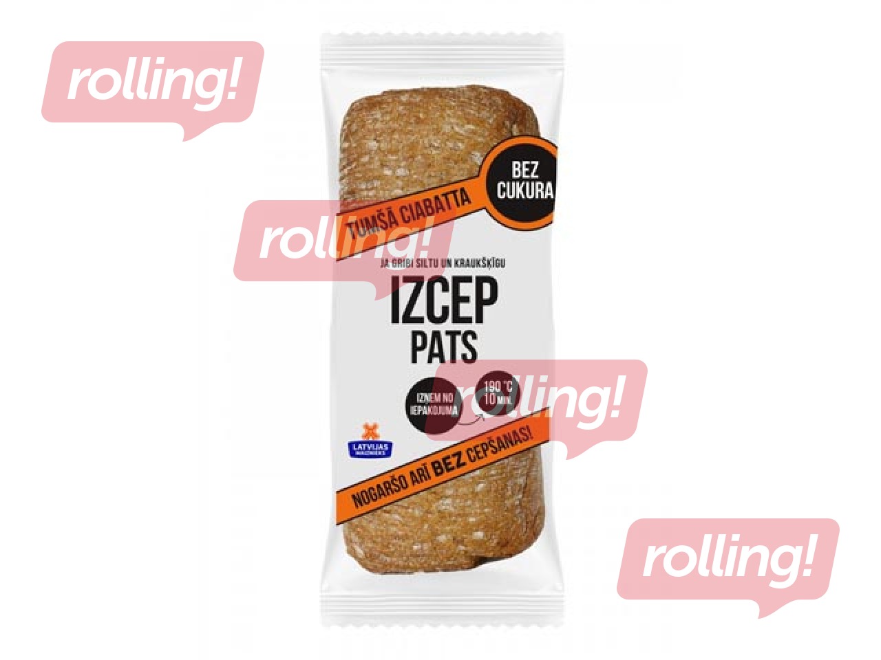 Ciabatta Tume, Latvijas Maiznieks, 250g