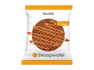 Vafeles Stroopwafel ar karameļu pildījumu, 33g