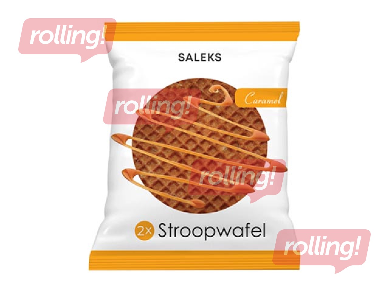 Waffles Stroopwafel, with caramel filling, 33g