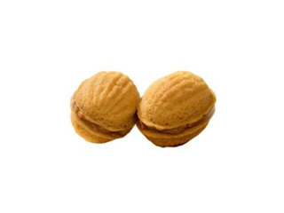 Cookies, Mario, walnut-shaped with condensed milk filling, 1kg