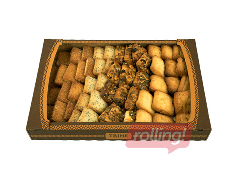Cookies, TRĪNE, shortbread assorted, 600g