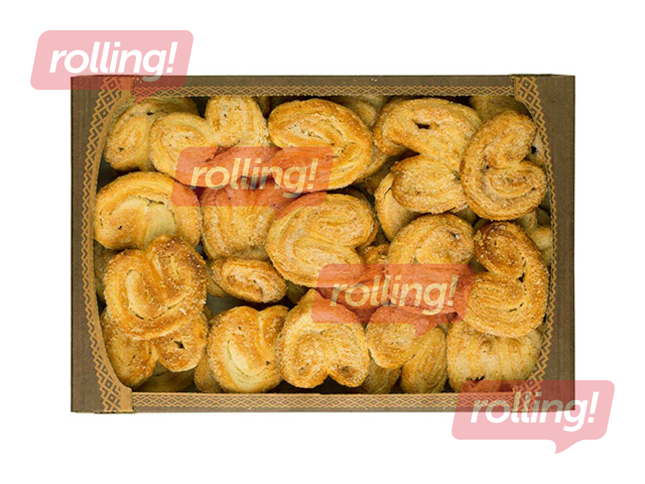 Cookies, Trīne, palmiers, 400g