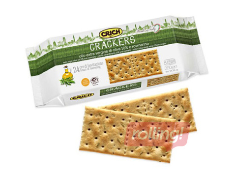 Biscuits, Crich, with olive oil and rosemary, 250g