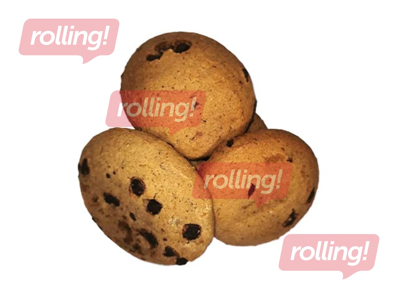 Küpsised Mercury, kaerahelvestega ja kakaotükkidega, 3.2kg