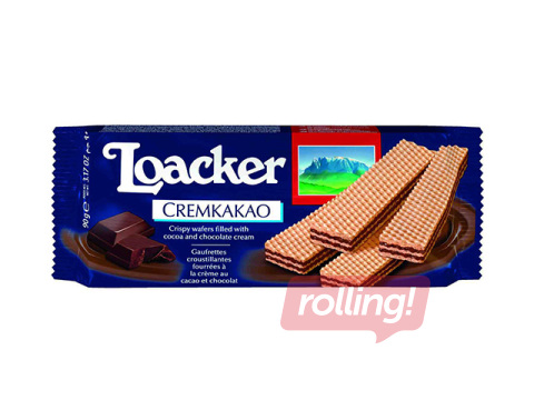 Vahvlid Loacker, Classic Chocolate, 90g