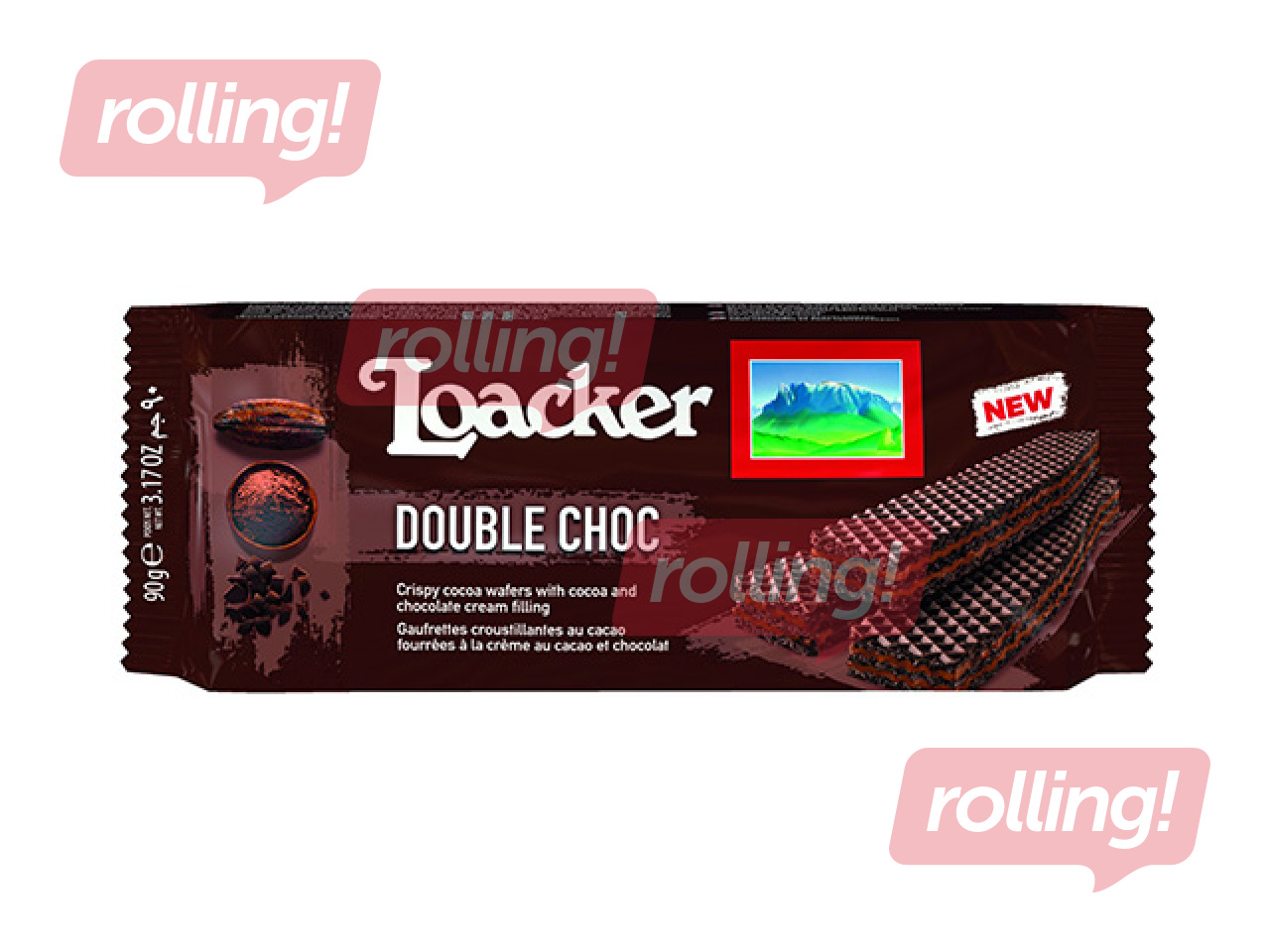 Wafers Loacker, Classic Double, 90g