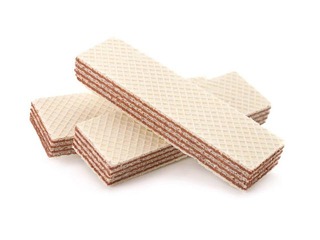 Vahvlid Mercury, kakaotäidise ja keedetud piima maitsega, 300g