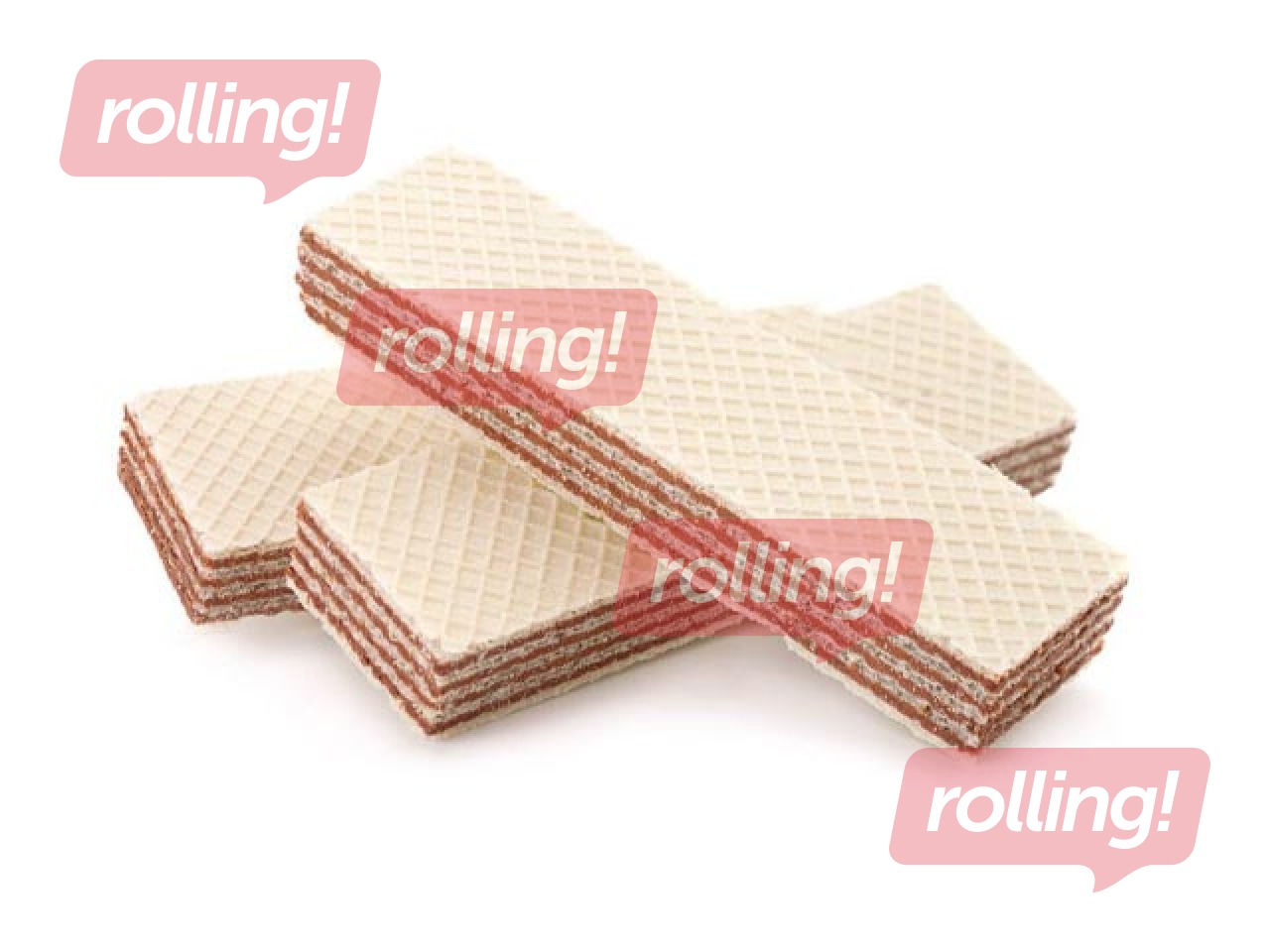 Vahvlid Mercury, kakaotäidise ja keedetud piima maitsega, 300g