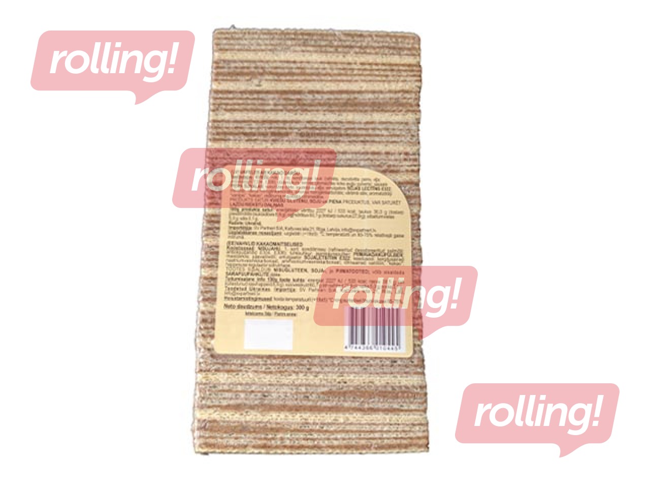 Vahvlid Mercury, kakaotäidise ja keedetud piima maitsega, 300g