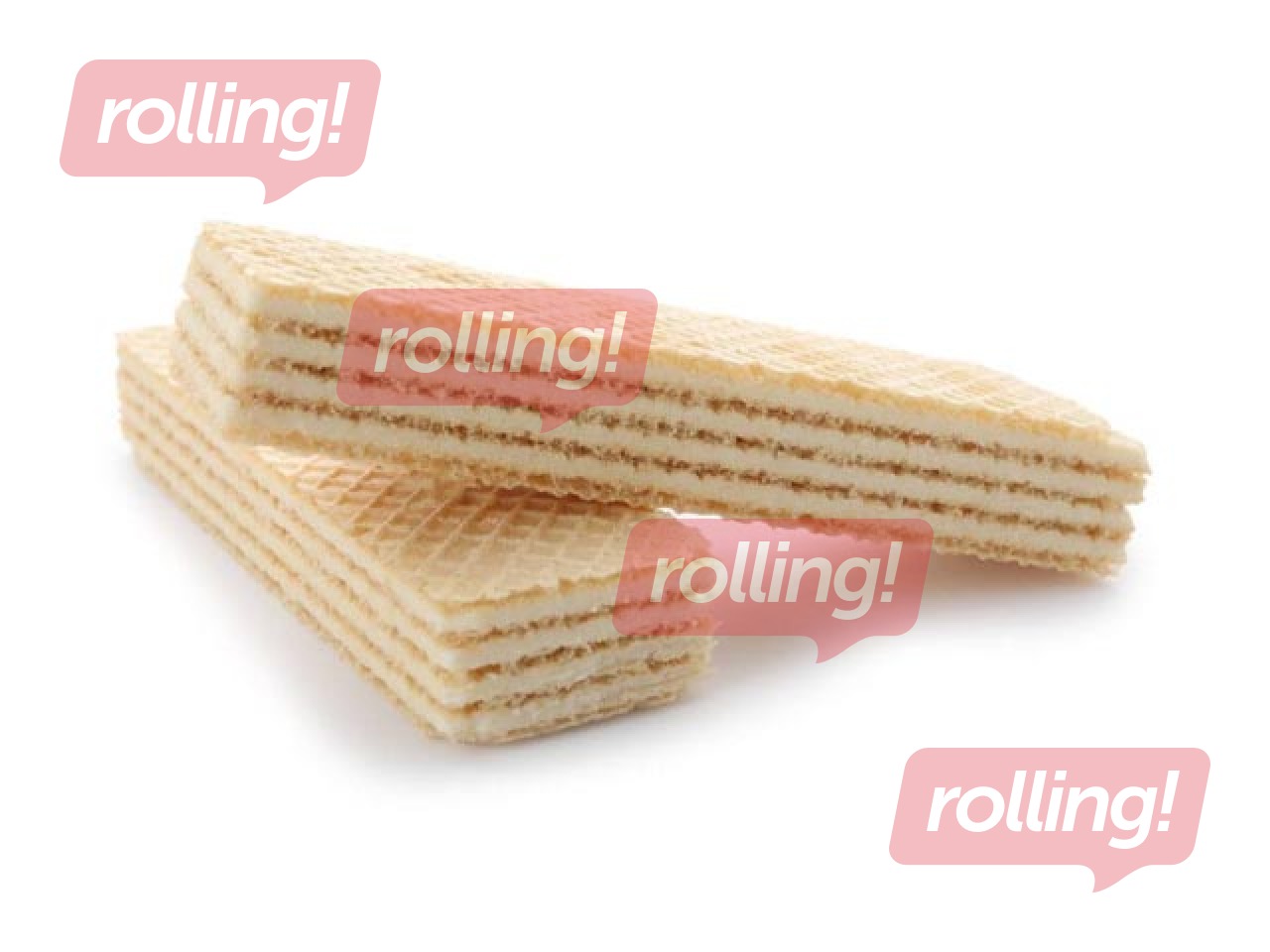 Wafers Mercury, with ice cream flavour, 300g