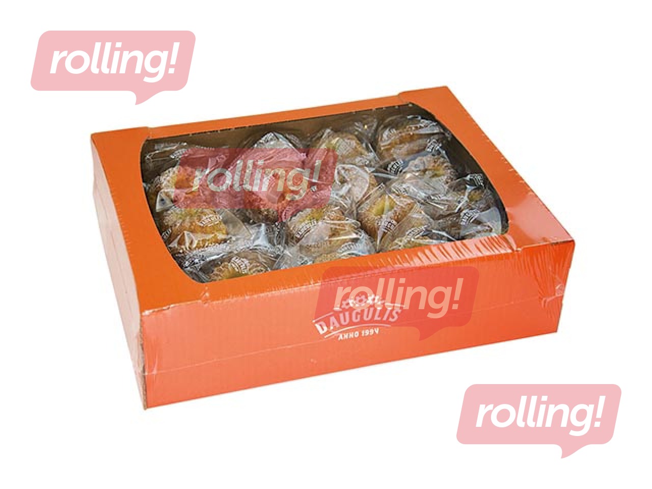 Muffinid Daugulis, puuviljatarretükkidega, 2kg