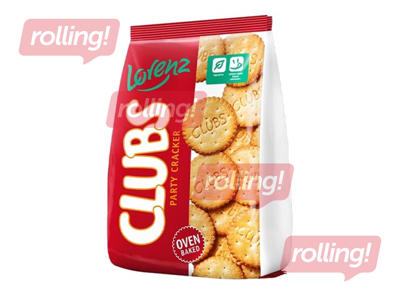 Krekeri Lorenz, Party Clubs, sālīti, 150g