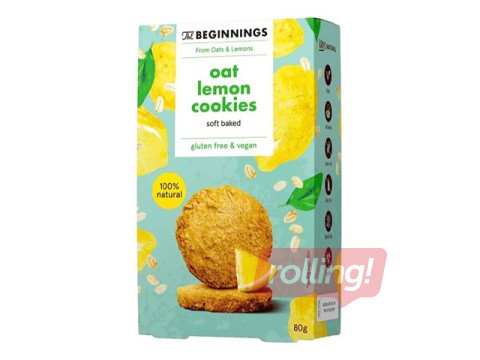 Cepumi The Beginnings, auzu ar citronu garšu, 80g