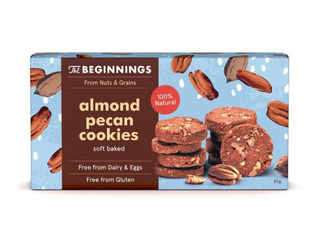 Cookies, The Beginnings, with Almonds & Pecans, 80g