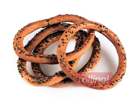 Kuivküpsised Bublini, mooniseemnetega, 375g