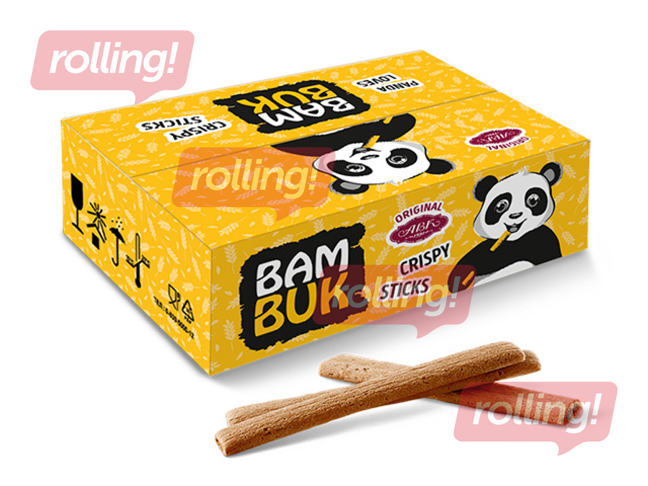 Krõbinad BamBuk, kondenspiima maitsega, 4kg