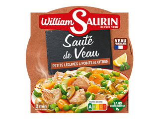 Chef’s Veal and Vegetable Stew William Saurin, tray, 280g