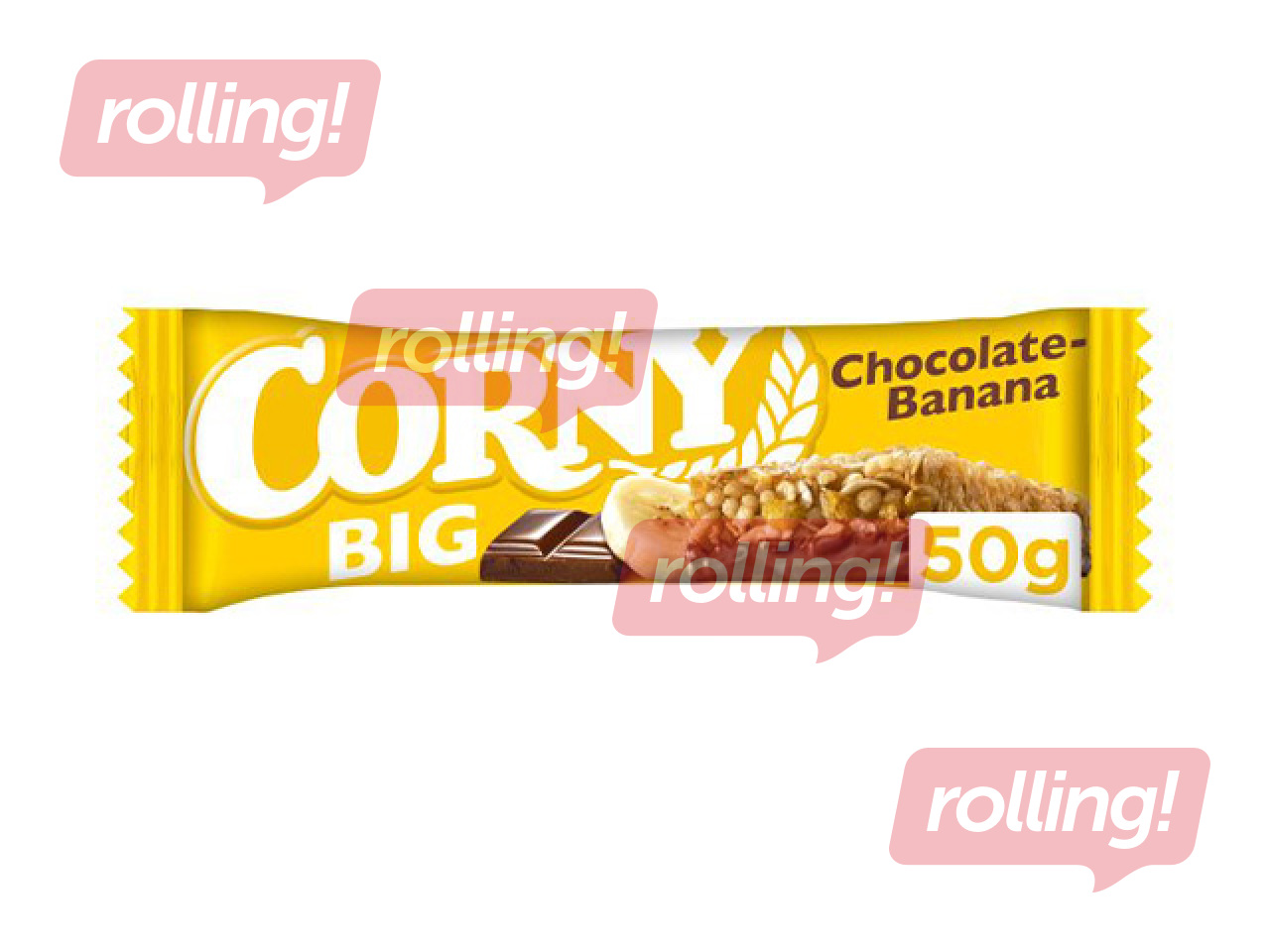 Müslibatoon Corny Big, šokolaadi-banaani, 50g