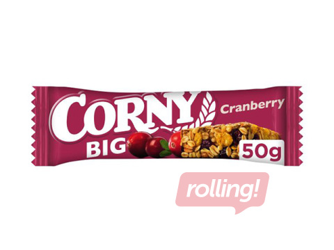Muesli bar Corny Big, cranberry, 50g