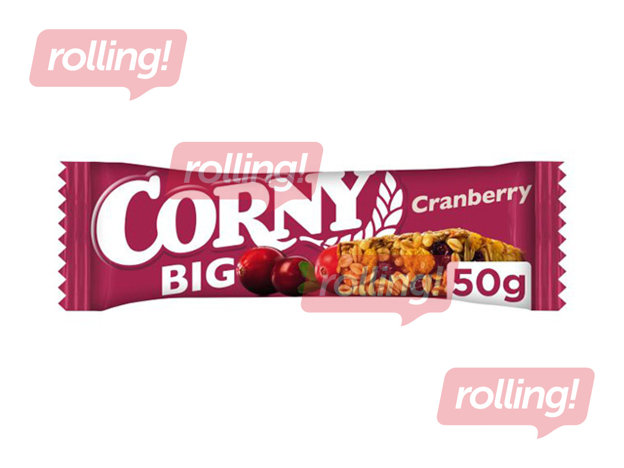 Müslibatoon Corny Big, jõhvika, 50g