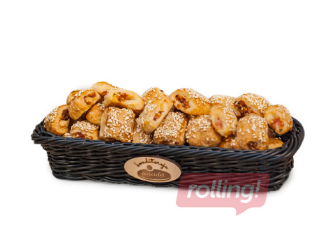 Pīrādziņi ar kūpinātu gaļu un sezamu, mini, Anada, 1kg