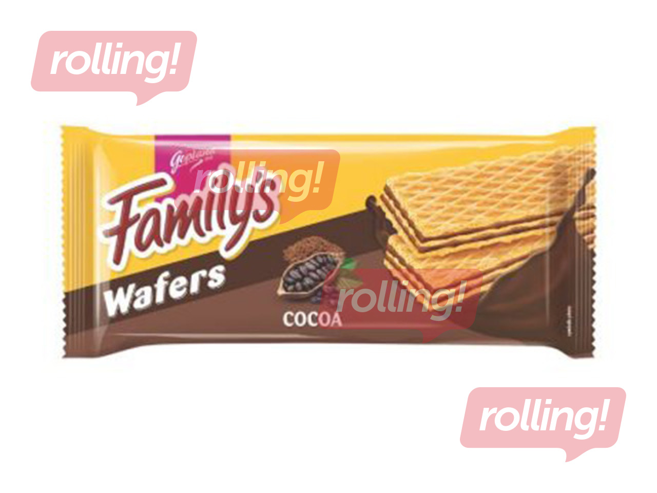 Wafers Family's, Cocoa, 180g