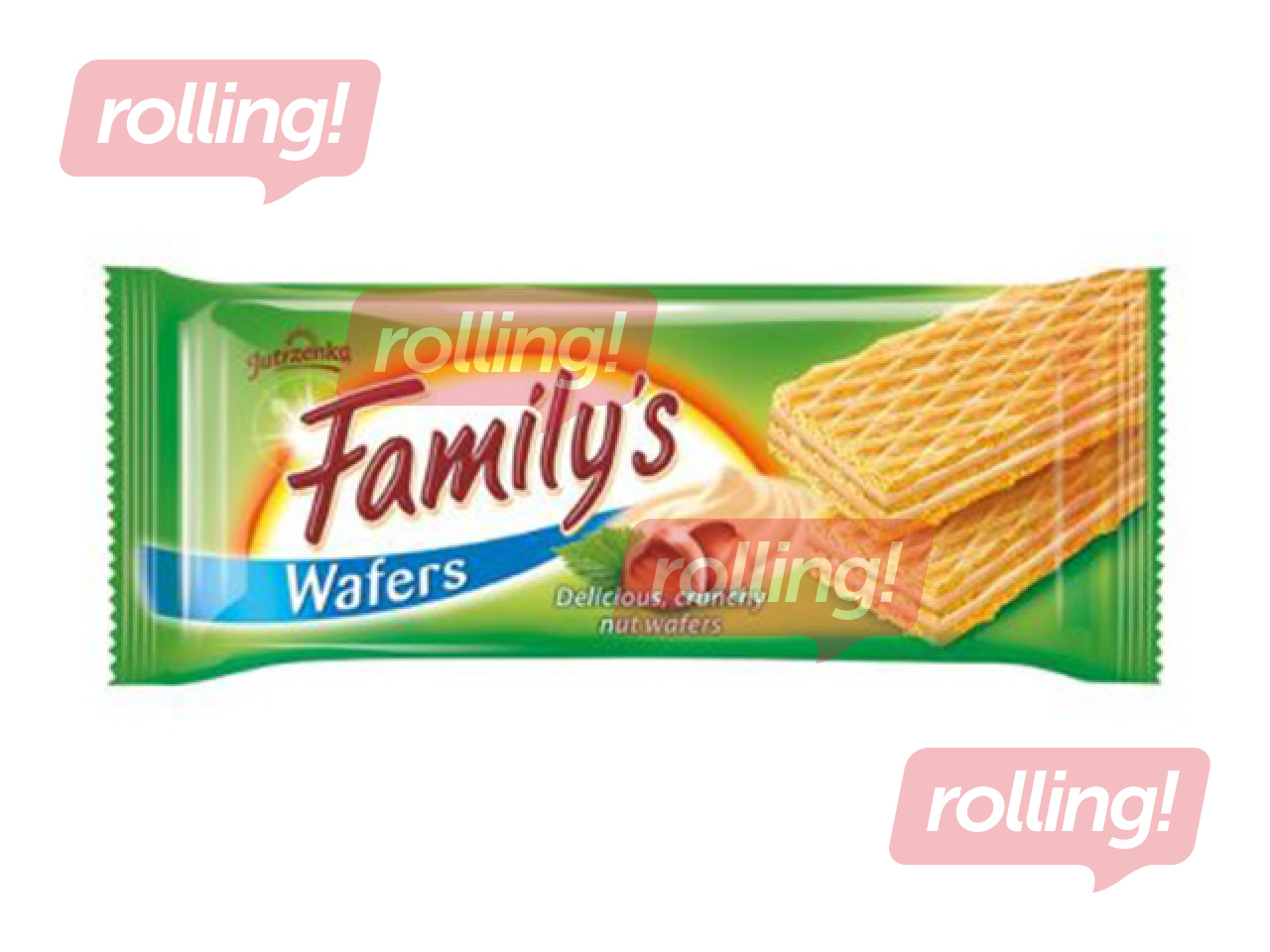 Vafeles Family's, Riekstu, 180g