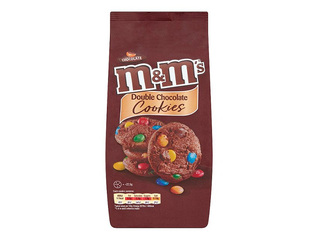 Küpsised M&M, Topeltšokolaad, 180g