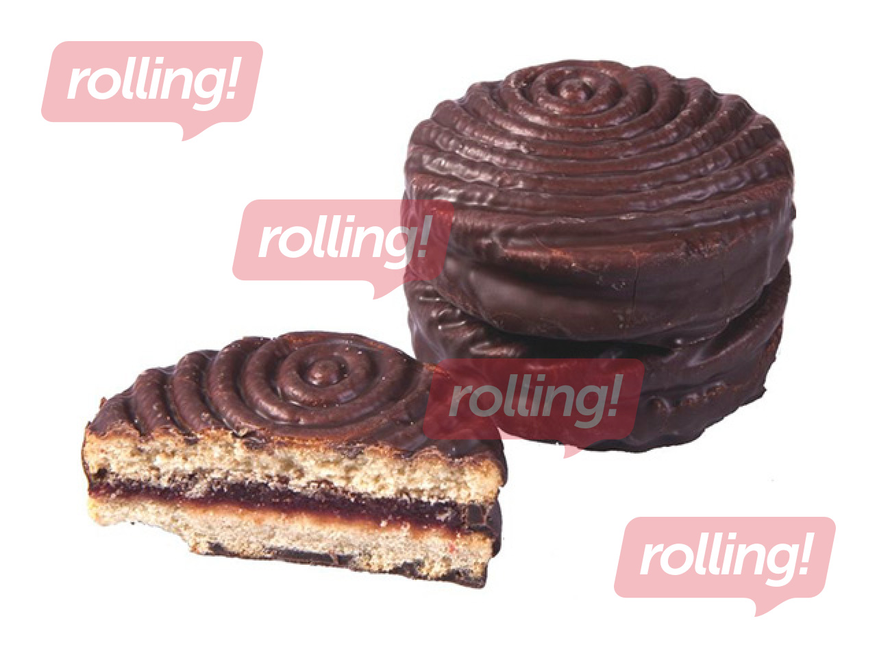 Печенье Duets, глазированное, 1.8кг