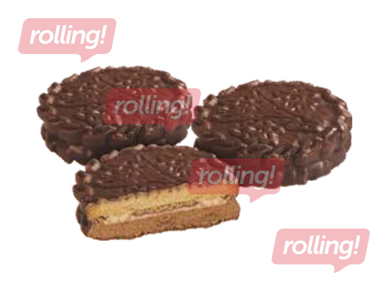 Küpsised Rio, piima–kakao, glasuuritud, 2kg