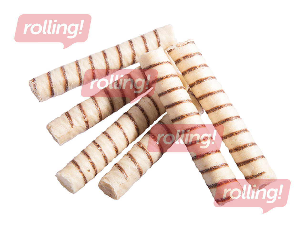 Biscuits Wafer rolls with milk filling, 2.3kg