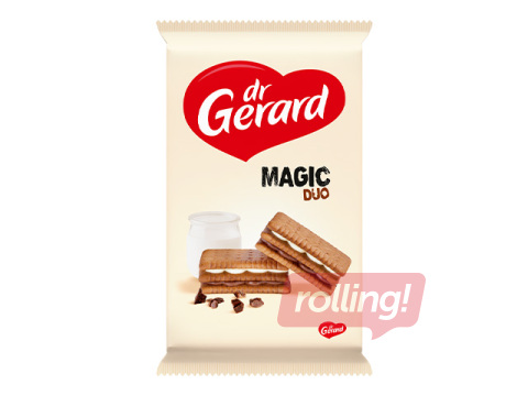Печенье Dr. Gerard Magic Duo, какао с кремовым и шоколадным наполнителем, 330g