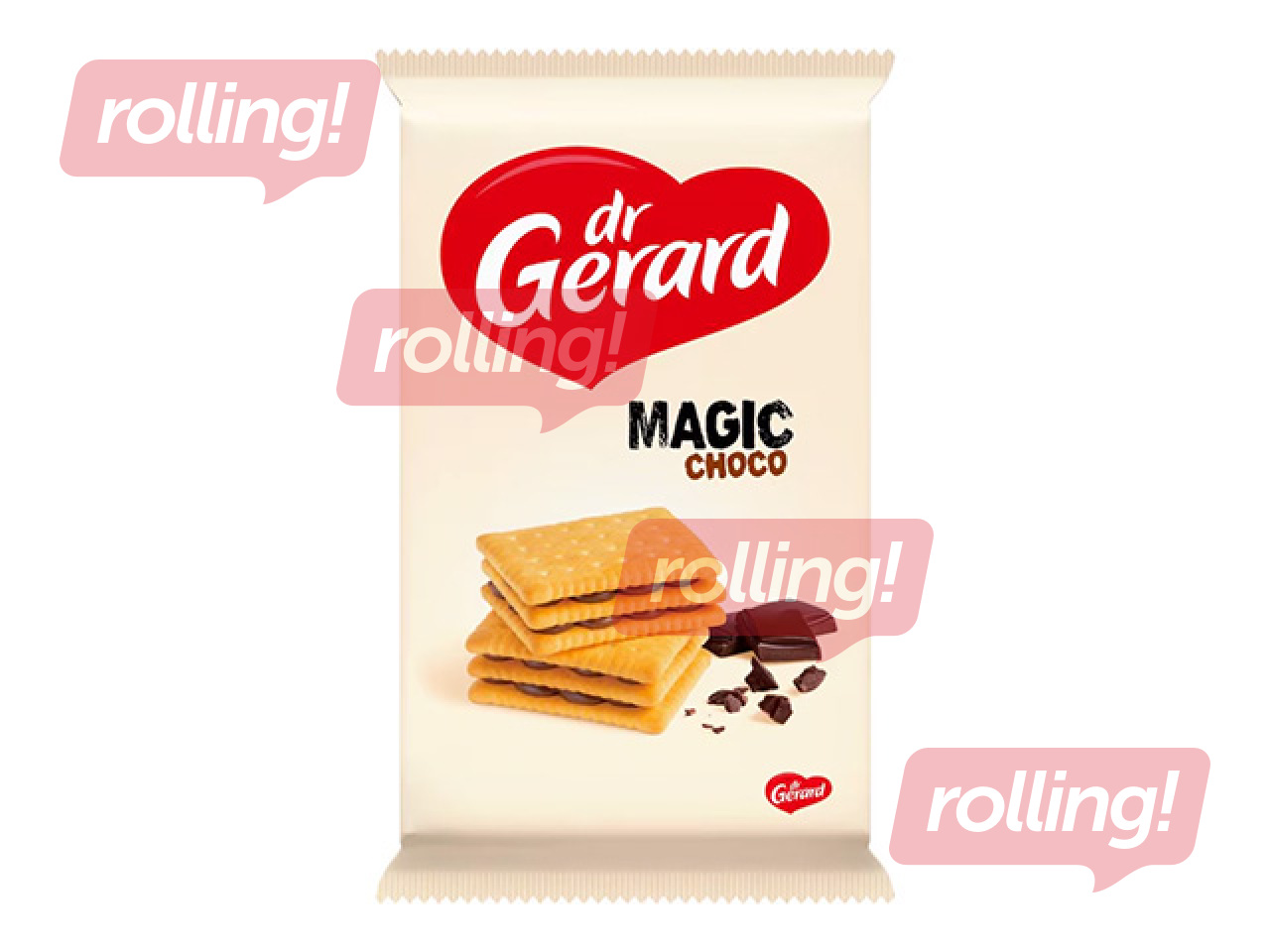 Cepumi Dr.Gerard, Magic Choco ar šokolādes pildījumu, 330g