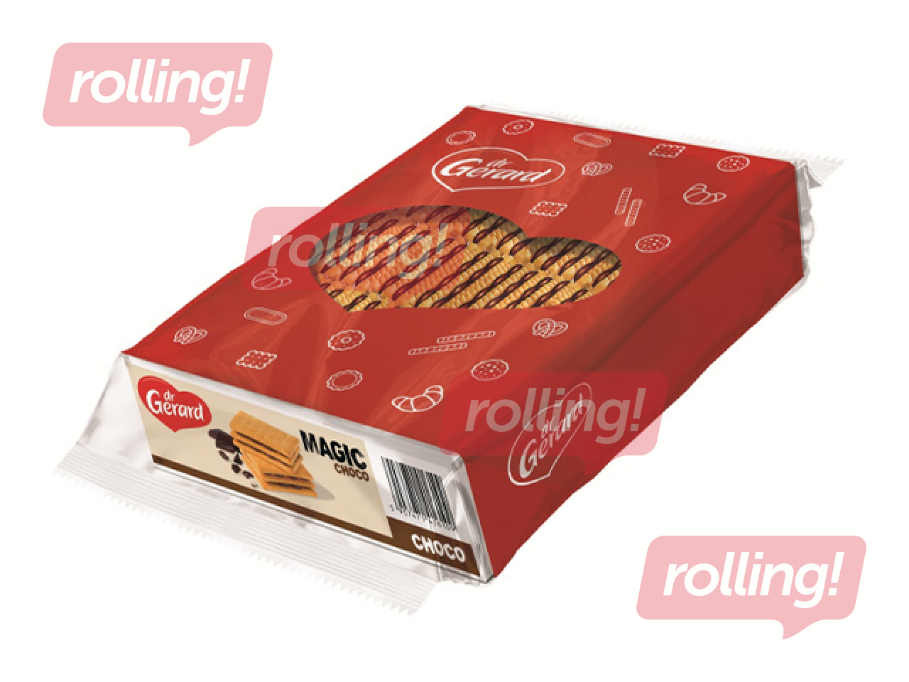 Cepumi Dr.Gerard Magic Choco ar šokolādes pildījumu, 800g