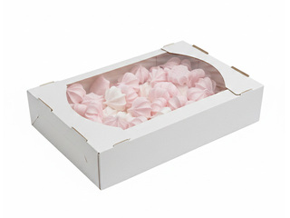 Meringue cookies PB Bēne, white and pink, 200g