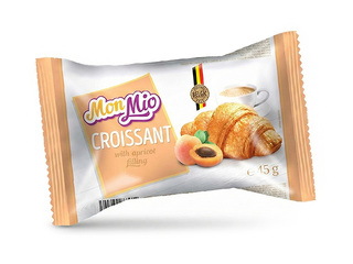 Kruasāns Mon Mio ar aprikožu pildījumu, 45g