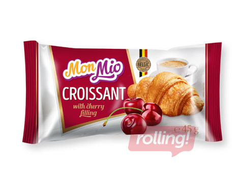 Croissant Mon Mio with cherry filling, 45g