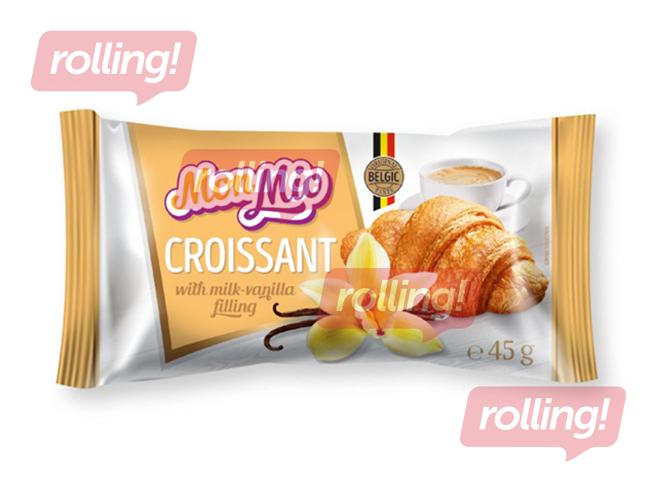 Croissant Mon Mio vanillitäidisega, 45g