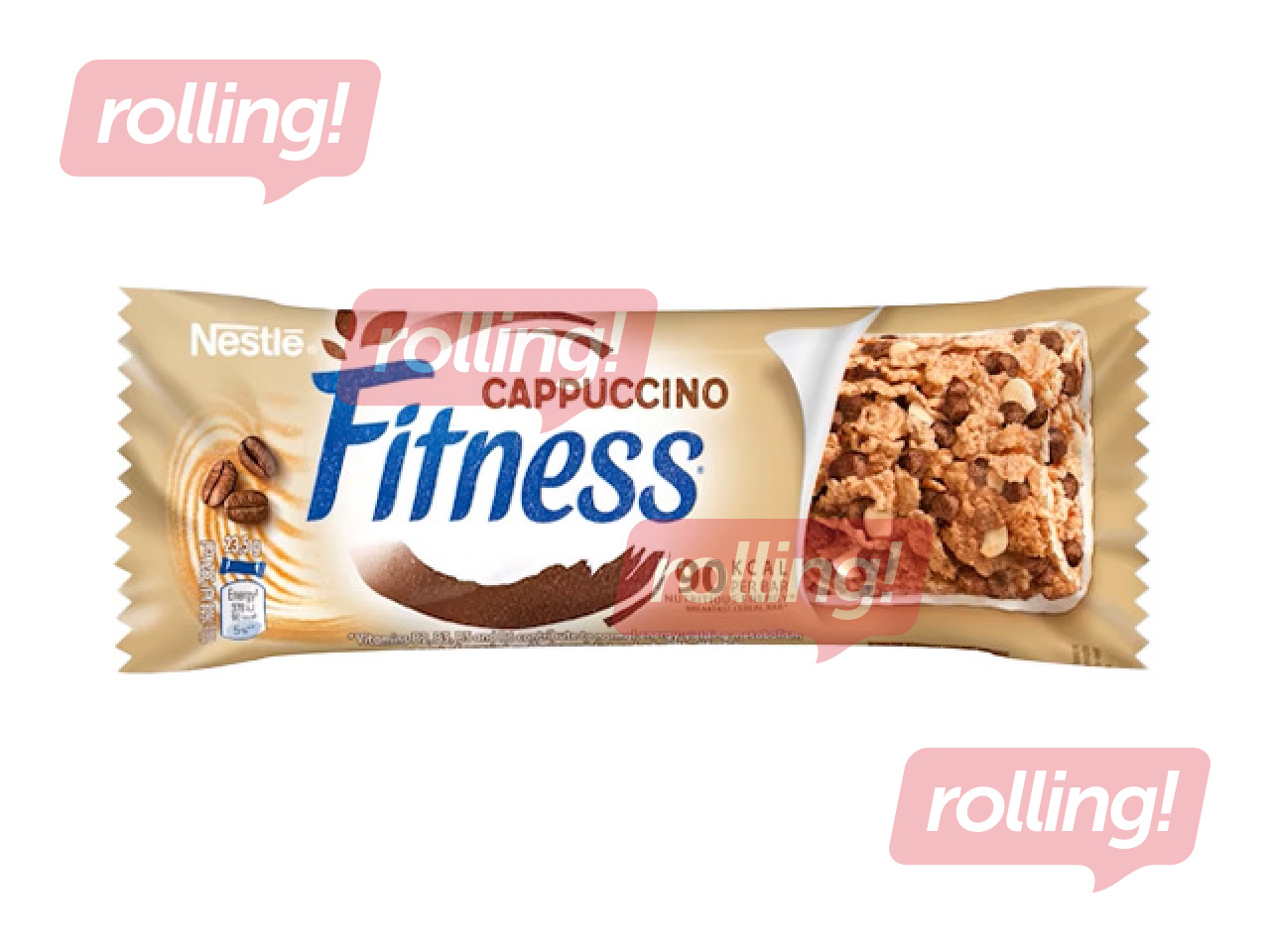 Batoniņš Nestle Fitness Capuccino, pārslu, 23.5g