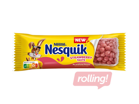 Cereal bar Nestlé Nesquik strawberry, 23.5g