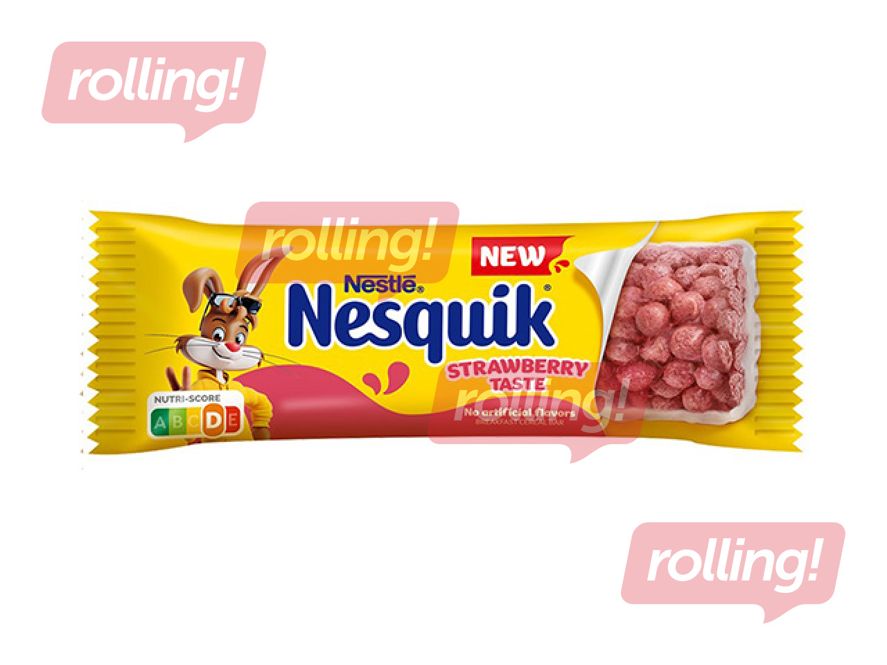 Cereal bar Nestlé Nesquik strawberry, 23.5g