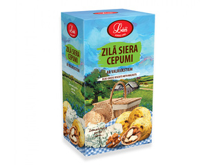 Cookies Lāči, blue cheese with walnuts, 100g
