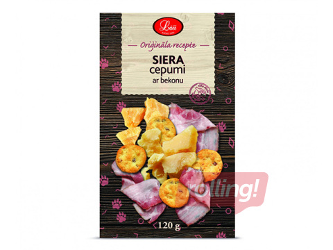 Küpsised Lāči, juustu ja peekoniga, 120g