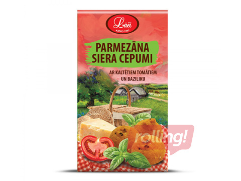 Küpsised Lāči, Parmesani juustu, kuivatatud tomatite ja basiilikuga, 100g