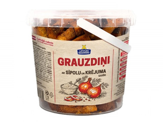 Leivakrõpsud Zeltenes sibula ja hapukoore maitsega, Latvijas Maiznieks, 300g
