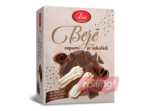 Cepumi Lāči, bezē, ar šokolādi, 60g