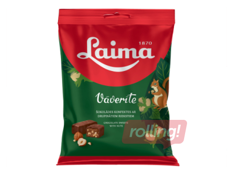 Šokolaadikommid Vāverīte, Laima, 160g