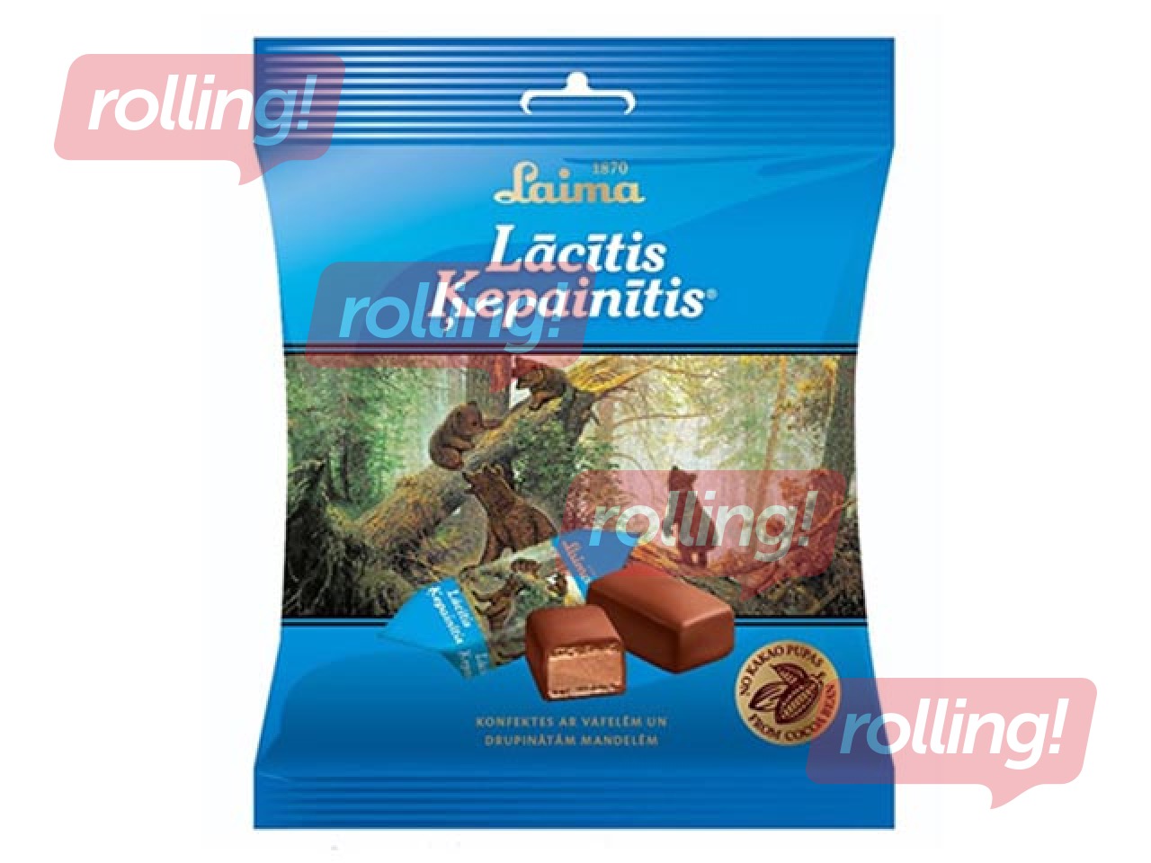 Šokolaadikommid Lācītis ķepainītis, Laima, 150 g